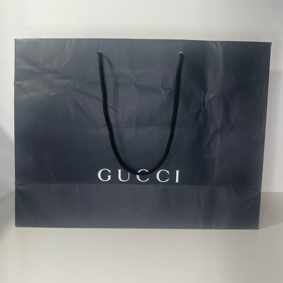Gucci Decorative Framable Distressed Shopping Gift Bag - Picture 3 of 8